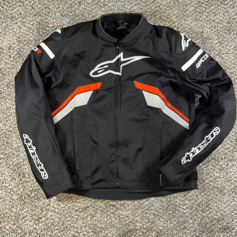 Alpinestars T-GP Plus R v3 Air Jacket Black Orange XXL 56 3300620DB